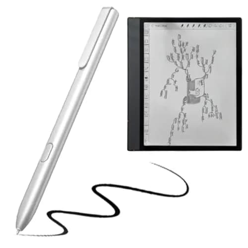 CaoXiong Silver Stylus Pen for BOOX Tablet Note Air 3 | 4096 Pressure Levels, Ergonomic Design thumbnail 4