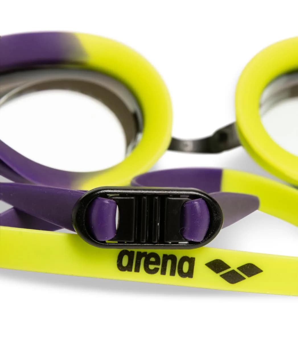 ARENA Tracks Unisex Adult Racing Swim Goggles - Violet/Plum/Arctic Lime - FINA-Approved Anti-Fog Mirror Lens thumbnail 4