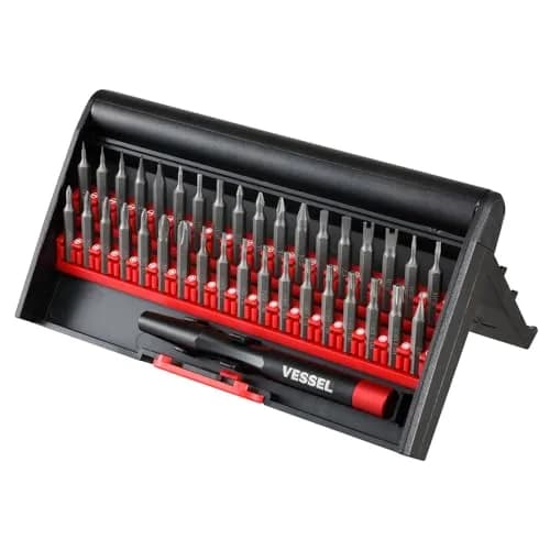 (US Model) VESSEL PRECISION SCREWDRIVER 36PCS BIT SET (English) | Aluminum Alloy Grip, 36 Bits, Taiwan Design thumbnail 1