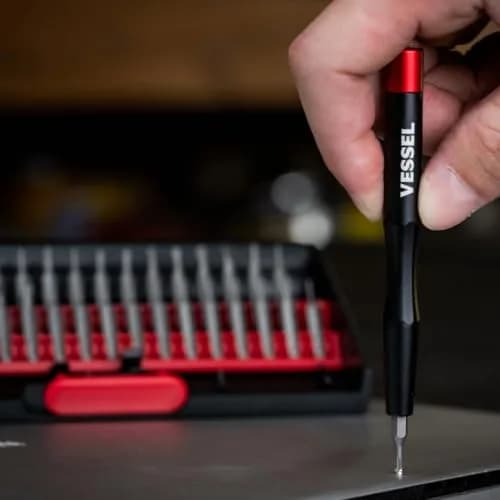 (US Model) VESSEL PRECISION SCREWDRIVER 36PCS BIT SET (English) | Aluminum Alloy Grip, 36 Bits, Taiwan Design thumbnail 7