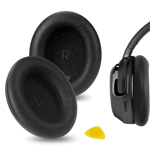 GEEKRIA Replacement Ear Pads Compatible with JBL Tour ONE/Tour ONE M2 | Memory Foam & Faux Leather (Black) thumbnail 1