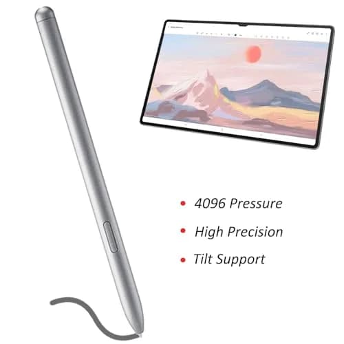 LiXiongBao Galaxy Tab S10 Ultra S Pen,Silver | Precise, Sensitive Stylus for Samsung Galaxy Tab S10+ thumbnail 5