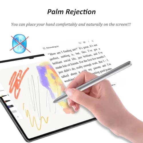 LiXiongBao Galaxy Tab S10 Ultra S Pen,Silver | Precise, Sensitive Stylus for Samsung Galaxy Tab S10+ thumbnail 6