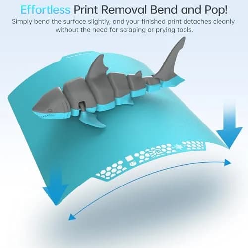 BIQU CryoGrip Pro Glacier 257x257mm Panda Build Plate for Bambu Lab 3D Printers | Upgrade Removable Surface Platform thumbnail 8