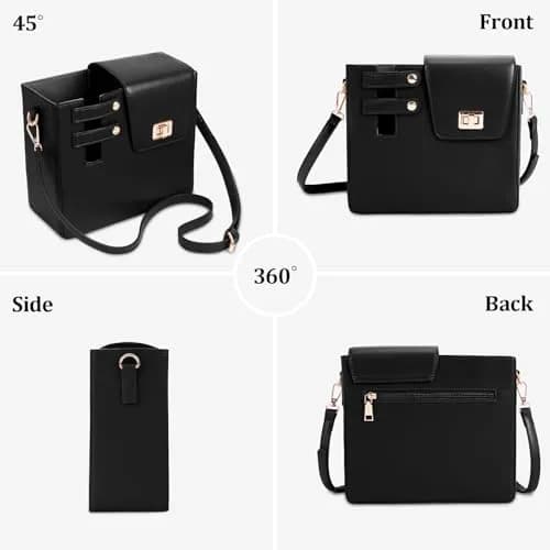BBIQI Stanley Purse Cup Holder Bag with Strap | Waterproof Faux Leather, Fits 40oz Tumblers thumbnail 8