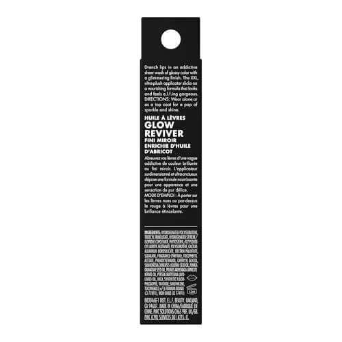 e.l.f. Glow Reviver Lip Oil Crystal Baller | Hydrating Glossy Sheer Pop of Color thumbnail 7