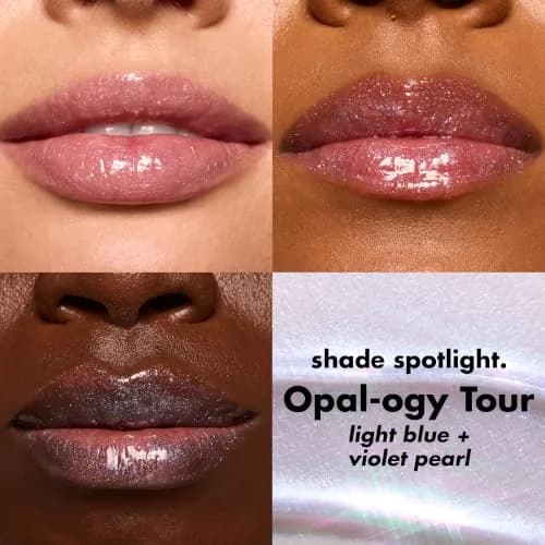 e.l.f. Glow Reviver Lip Oil Opal-ogy Tour 7.4ml (0.25 Fl Oz) | Hydrating Glossy Tint thumbnail 2