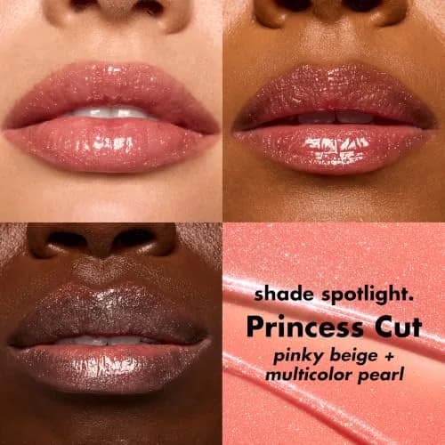 e.l.f. Glow Reviver Lip Oil, Princess Cut | Hydrating Glossy Tint with XXL Applicator thumbnail 2