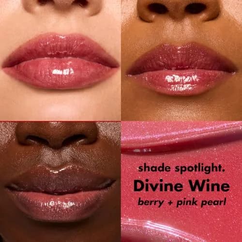 e.l.f. Glow Reviver Lip Oil, Divine Wine — 7.4ml (0.25 Fl Oz) | Hydrating Glossy Finish thumbnail 2