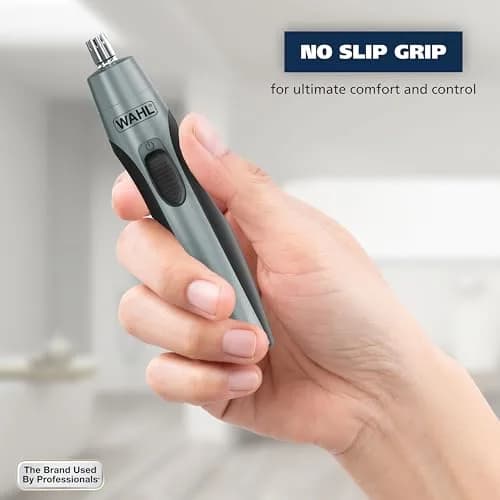 Wahl Nose & Ear Hair Trimmer for Men | Precise, Pain-Free, Cordless, Rinseable Head (Pack of 1) thumbnail 3