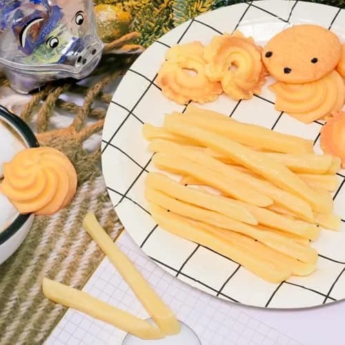 Honbay Artificial French Fries 20pcs | Realistic Fake Food Model for Decor & Photography thumbnail 5
