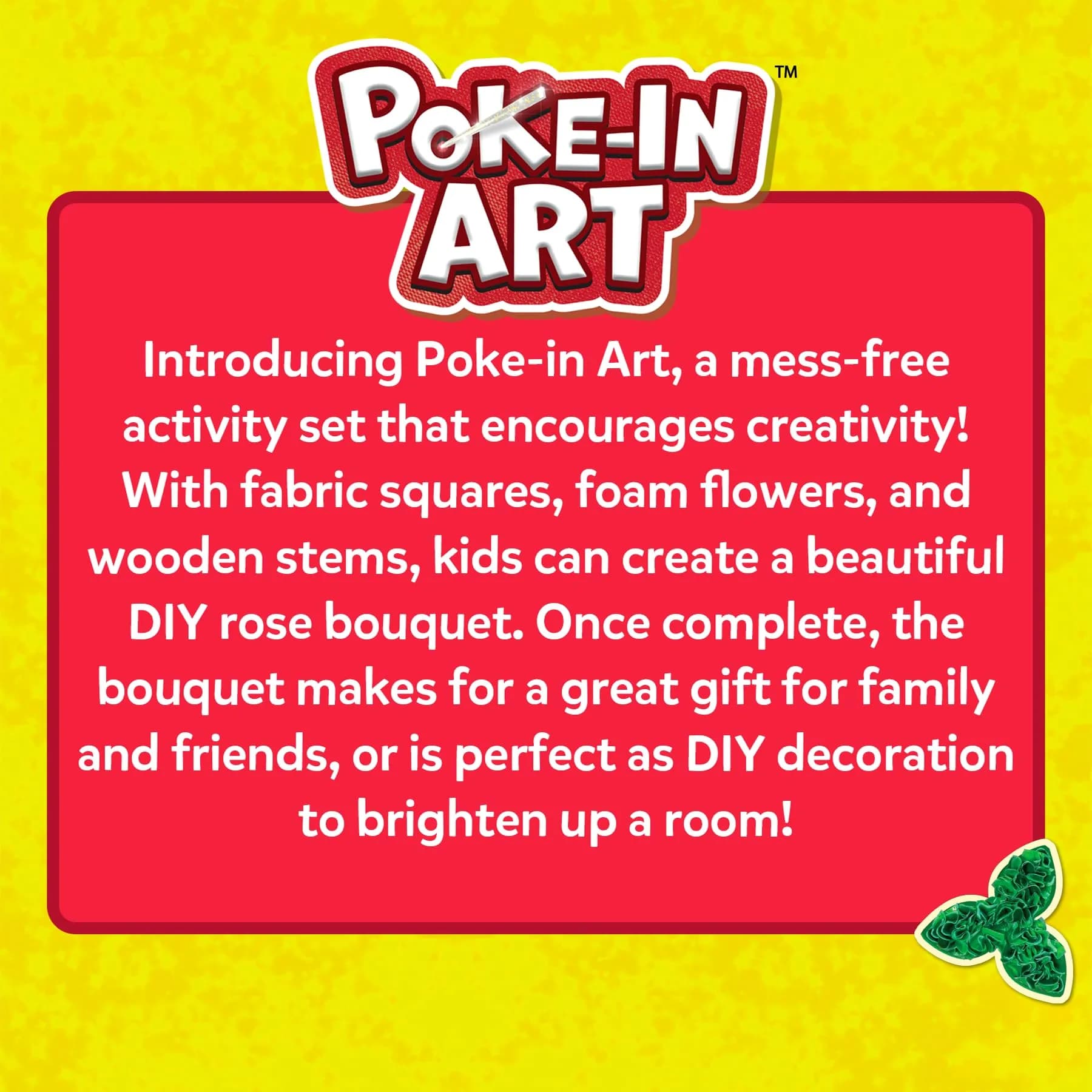 Skillmatics Poke-in Art Rose Bouquet Wood Craft Kit | Mess-Free DIY Activity for Kids Ages 4-9 - view 8