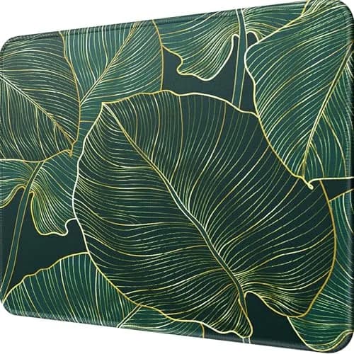 MROCO Green Leaves Mouse Pad 8.5 x 11 Inch | Smooth Glide & Precise Control - main product image