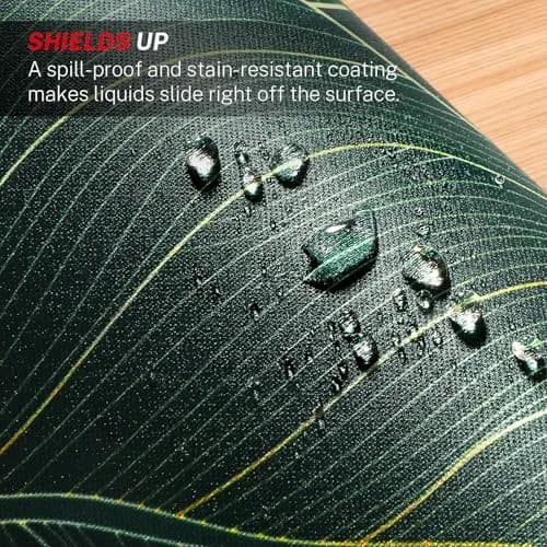 MROCO Green Leaves Mouse Pad 21.5cm (8.5 Inch) x 27.9cm (11 Inch) | Smooth Glide & Precise Control thumbnail 5
