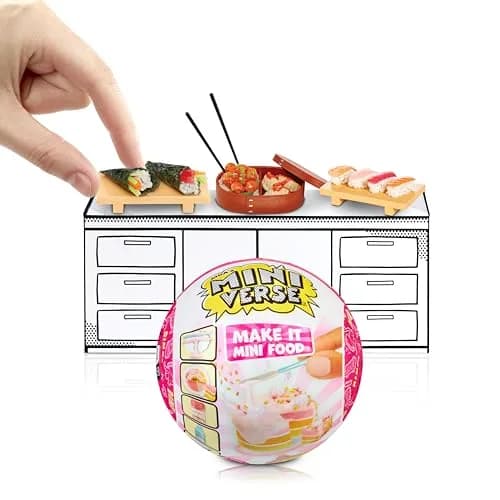 MGA's Miniverse Make It Mini Food Diner Series 3 Sushi Restaurant Bundle (3 Pack) Mini Collectibles - Resin Play, DIY, Collectors, 8+ thumbnail 2