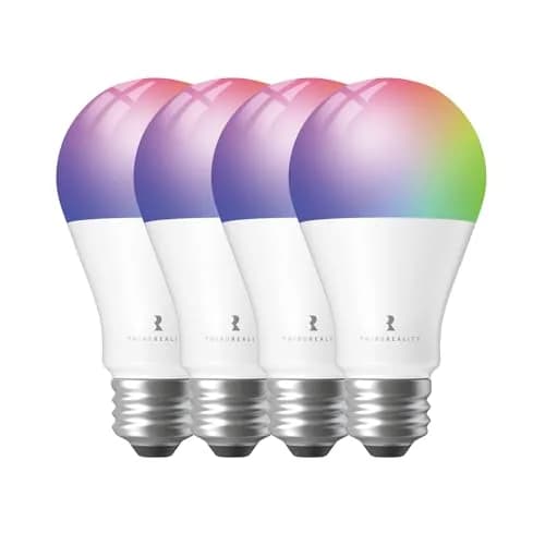 THIRDREALITY Zigbee Smart Color Bulb ZL1 A19 RGBCW LED 800 Lumens (4-Pack) | Tunable White 2700K-6500K thumbnail 1