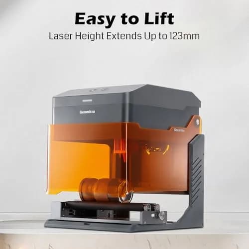 Genmitsu Kiosk 10W Laser Engraver & Cutter with Enclosure | 100x100mm Work Area, 12000mm/min Speed, 0.01mm Precision thumbnail 3