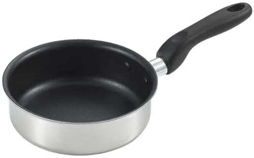 タマハシ(Tamahashi) Petit Cook PC-14F IH Compatible Frying Pan 14cm | Double-Walled Aluminum with Fluorine Coating thumbnail 1