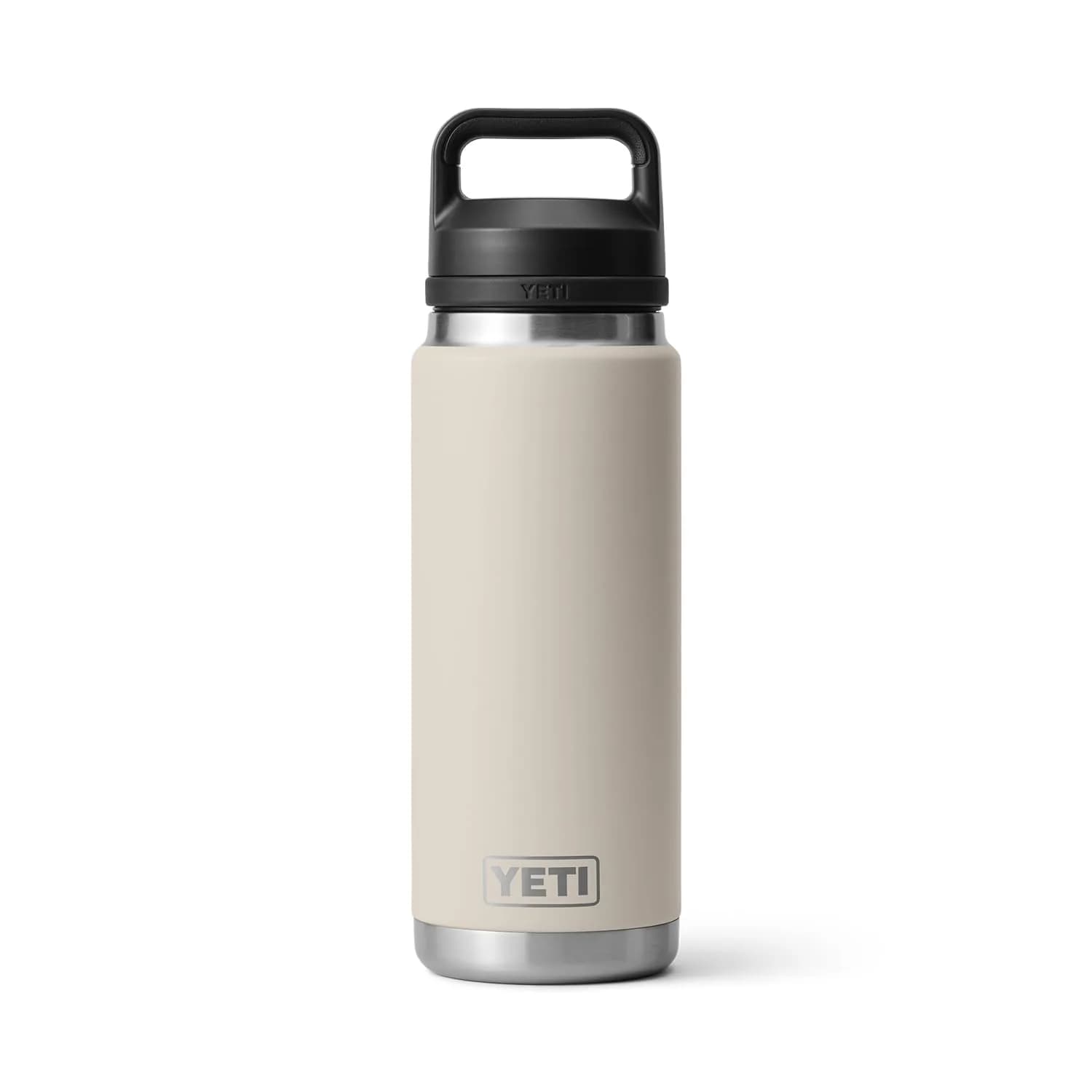 YETI Rambler 26 oz Bottle with Chug Cap in Cape Taupe - Stainless Steel, Vacuum Insulated - view 3