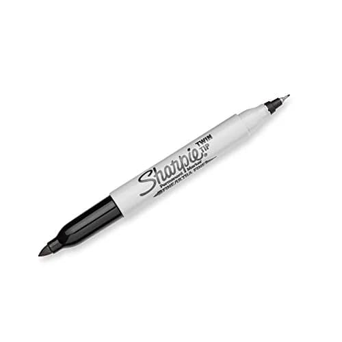 Sharpie Twin Tip Permanent Markers, Fine and Ultra Fine, Assorted Colors, 8 Count (Pack of 2) | Fade & Water-Resistant Ink thumbnail 9