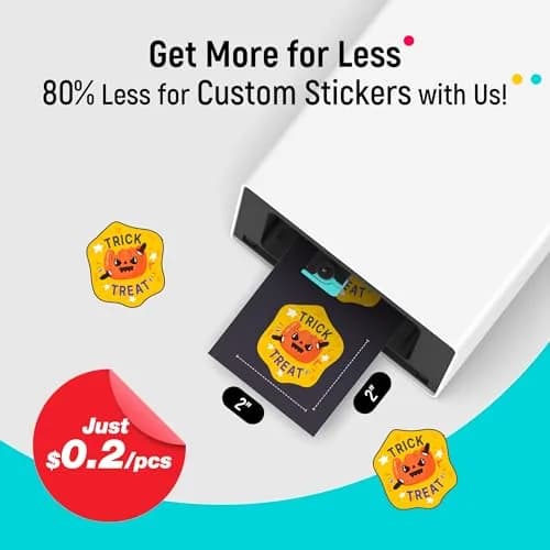 Liene PixCut S1 Color Sticker Printer & Cutting Machine 4x7 in | All-in-One DIY Sticker Maker with AI Auto-Cut thumbnail 5