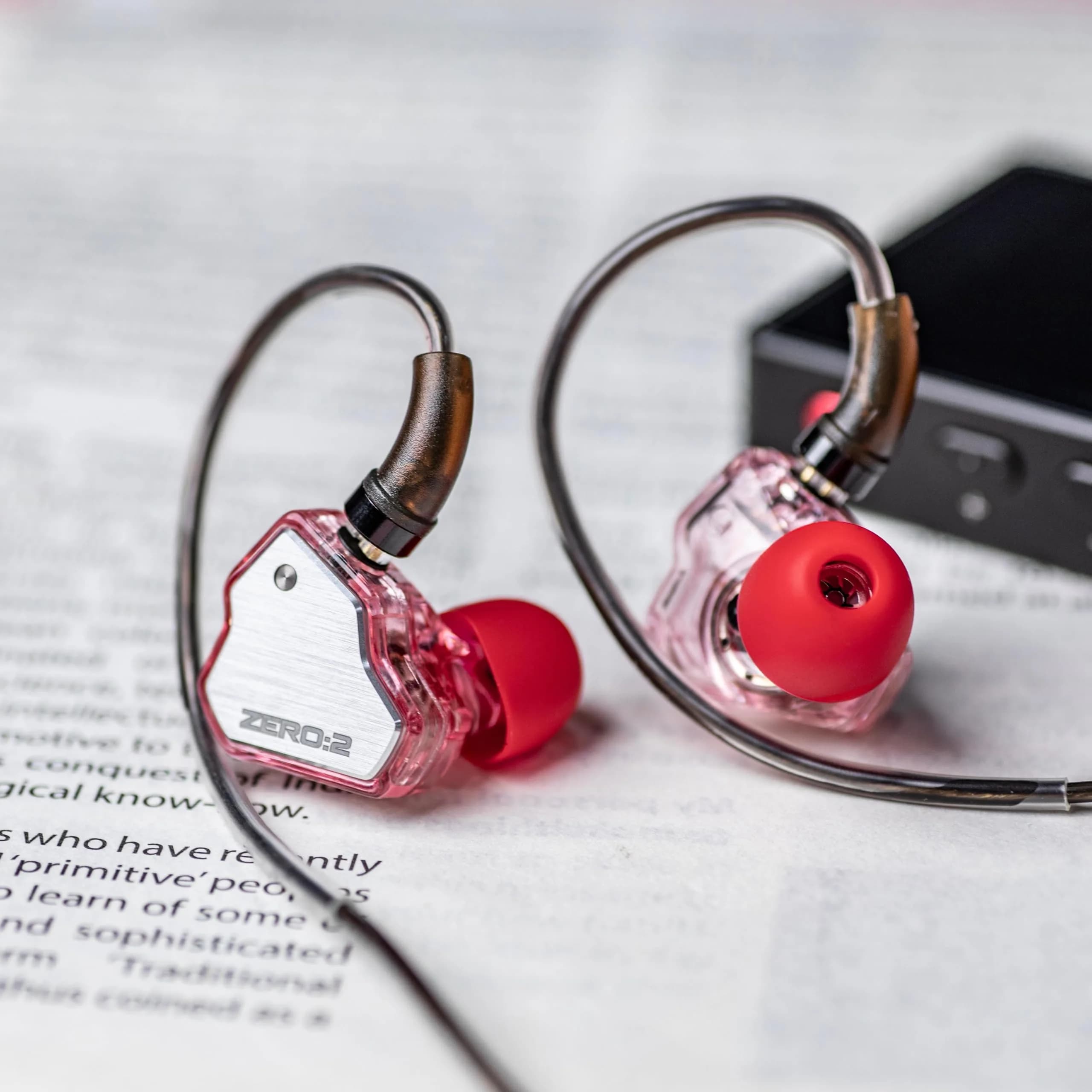 Linsoul 7Hz x Crinacle Zero:2 Wired In-Ear Monitor Earphones 1.25m (4.1ft) | Updated 10mm Dynamic Driver IEM - view 2