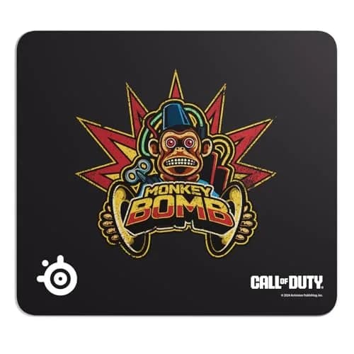 SteelSeries QcK Call of Duty Monkey Bomb Edition Gaming Mouse Pad Large | Optimized for Gaming Sensors - main product image