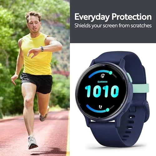 ArmorSuit 6 Pack Garmin Vivoactive 5 Screen Protector MilitaryShield HD Clear TPU Film - Made in USA | Self-Healing & Impact-Resistant thumbnail 3
