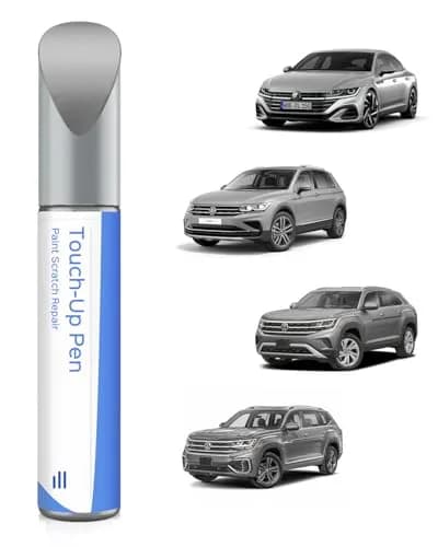 PARTS4EV LB7S/D5/K2 Pyrite Silver Metallic Touch Up Paint 12ml (0.41 Fl Oz) | Exact Match for Volkswagen Chips & Nicks thumbnail 1