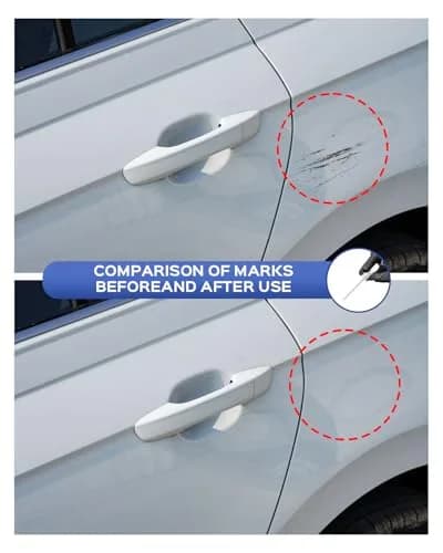 PARTS4EV Tourmaline Blue Metallic Touch Up Paint Pen 12ml (0.41 Fl Oz) | Exact Match for Volkswagen Chips & Nicks thumbnail 4