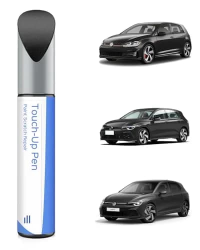 PARTS4EV LA9W/1K Carbon Steel Pearl Touch Up Paint 12ml (0.41 Fl Oz) | Volkswagen Exact Match for Chips and Nicks thumbnail 1