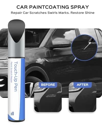 PARTS4EV LA9W/1K Carbon Steel Pearl Touch Up Paint 12ml (0.41 Fl Oz) | Volkswagen Exact Match for Chips and Nicks thumbnail 2