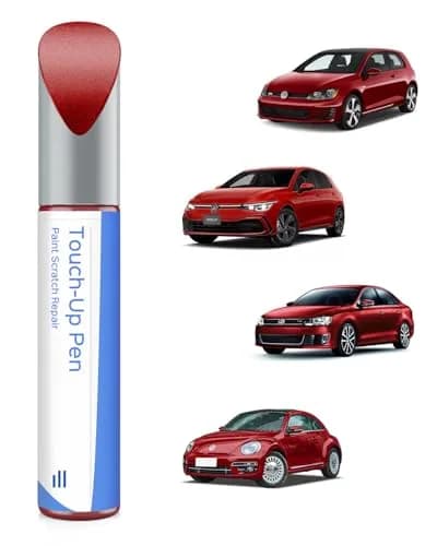 PARTS4EV Tornado Red Touch Up Paint 12ml (0.41 Fl Oz) | Exact Match for Volkswagen Chips & Nicks thumbnail 1
