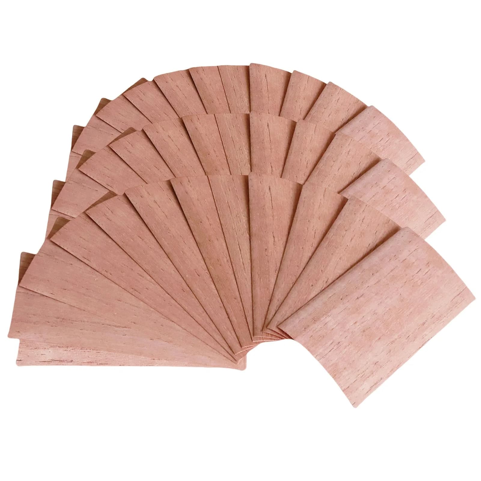 Woho Spanish Cedar Sheets for Humidors, 36 Count (6.25" x 3" x 0.02") | Natural Wood Veneer for Cigar Storage and Aging