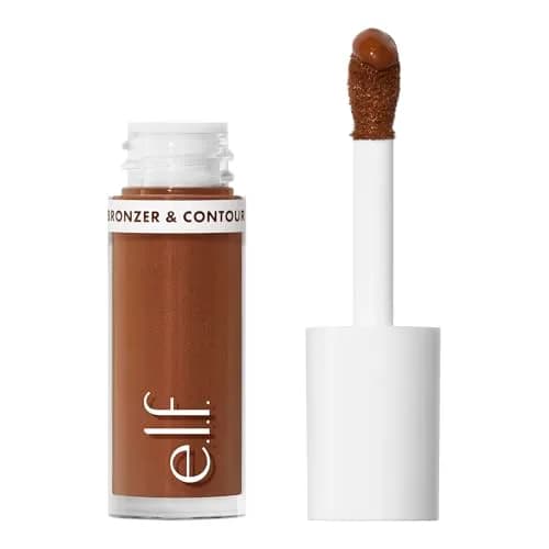e.l.f. Camo Liquid Bronzer & Contour 0.13 Fl Oz (3.84 ml) | Sculpted Glow for All Skin Tones thumbnail 1