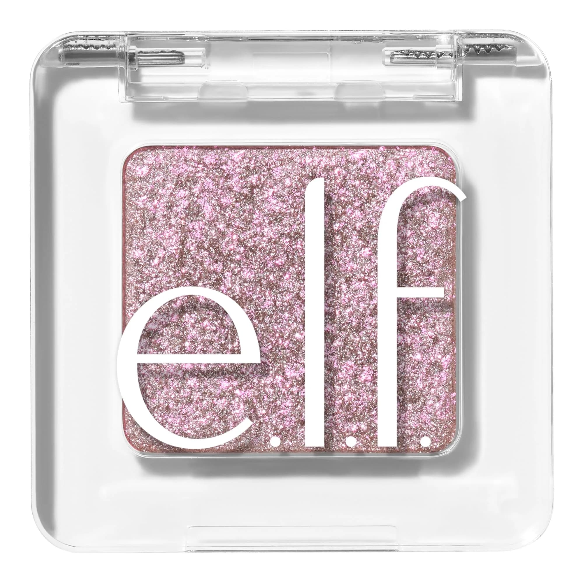 e.l.f. Fine As Fleck Glitter Eyeshadow, Pop Off Pink | Shimmery Finish, Vegan & Cruelty-Free — Pop Off Pink