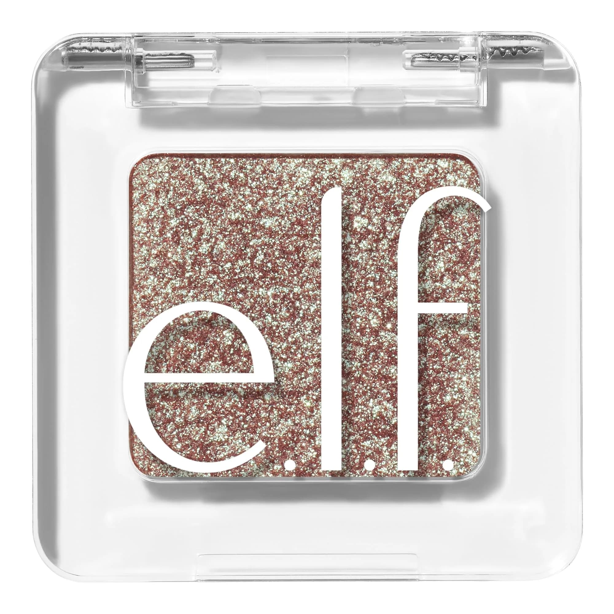 e.l.f. Fine As Fleck Glitter Eyeshadow, Straight Fire, 0.07 oz (2 g) | Shimmer Finish with Micro-Fine Glitter - main product image