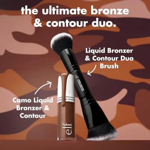 e.l.f. Camo Liquid Bronzer & Contour 3.8ml (0.13 Fl Oz) | Sculpted Glow thumbnail 6