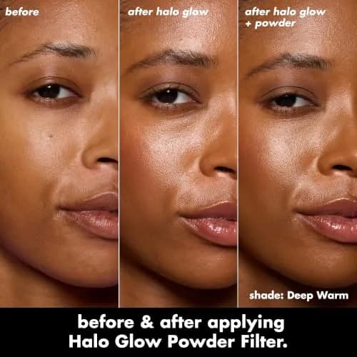 e.l.f. Halo Glow Powder Filter, Deep Warm | Ultra-fine, Long-lasting, Vegan & Cruelty-Free (70-120 chars) thumbnail 3