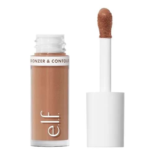 e.l.f. Camo Liquid Bronzer & Contour 0.13 Fl Oz (3.8 ml) | Sculpted Glow for All Skin Tones thumbnail 1