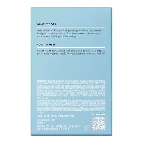 e.l.f. SKIN The Hottest Drops Duo 0.33 Fl Oz (10 ml) | Brightening & Bronzing Serums for Dewy, Sun-Kissed Skin thumbnail 8