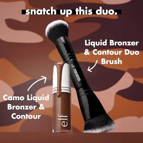 e.l.f. Camo Liquid Bronzer & Contour 3 Light 3.84ml (0.13 Fl Oz) | Sculpted Sun-Kissed Glow thumbnail 5