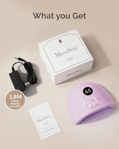 MelodySusie UV Nail Lamp P-Plus30F for Gel Polish | Fast, Auto Sensor, 36W, Fits Whole Hand & Feet thumbnail 7