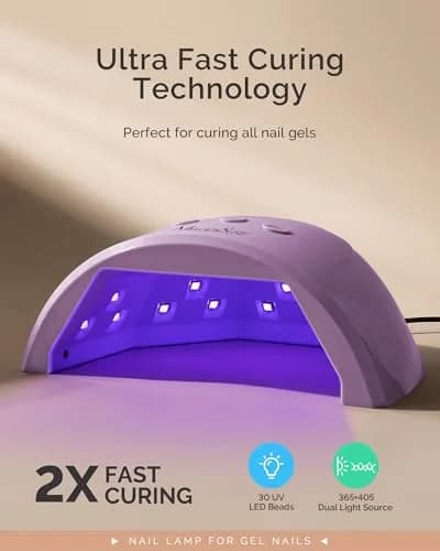 MelodySusie UV Nail Lamp P-Plus30F for Gel Polish | Fast, Auto Sensor, 36W, Fits Whole Hand & Feet thumbnail 3