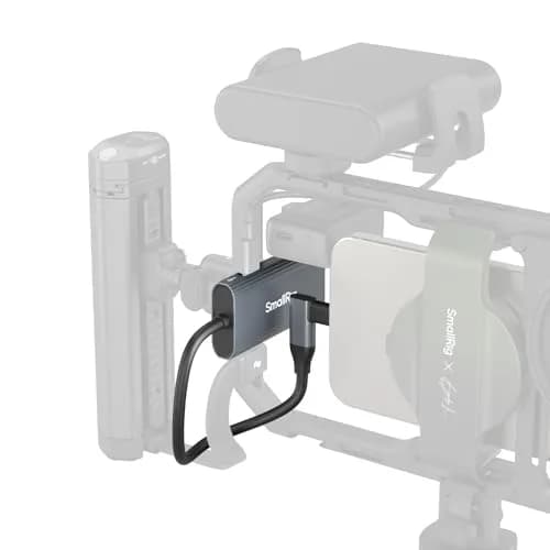 SmallRig 4-in-1 USB-C Hub with Cold Shoe Mount | PD 100W, 4 Ports, Compact Design thumbnail 8