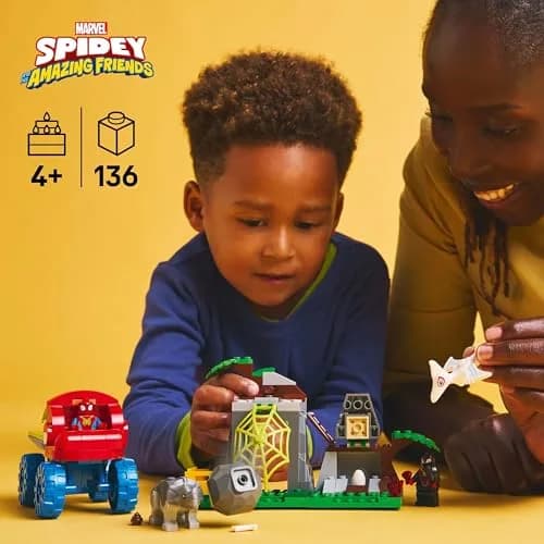 LEGO Marvel Toy Spidy & Wow Friends: Kyoryu's Truck Rescue | Educational Building Set for Kids 4+ thumbnail 2