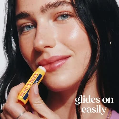 Burt's Bees Lip Balm, Vanilla Bean, 0.15 oz | Natural Conditioning Moisturizer thumbnail 4