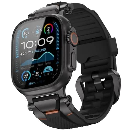 ULTIMAL Watch Band for Apple Watch Ultra 49mm | Sweat-Resistant TPU Strap, Secure Fit, Easy Swap (70-120 chars) thumbnail 1