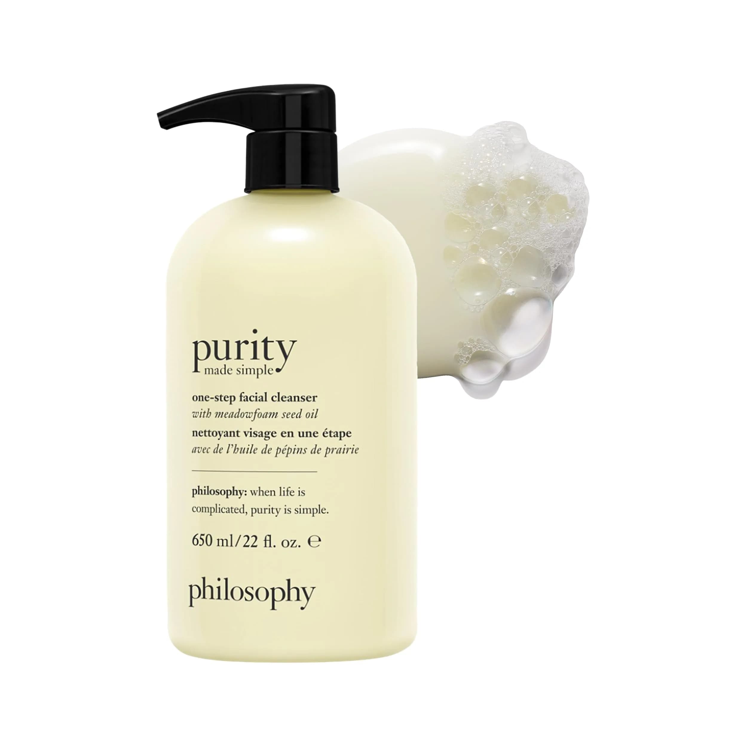 philosophy purity made simple facial cleanser 22 Fl Oz | Paraben-Free, Hydrating & Gentle for All Skin Types