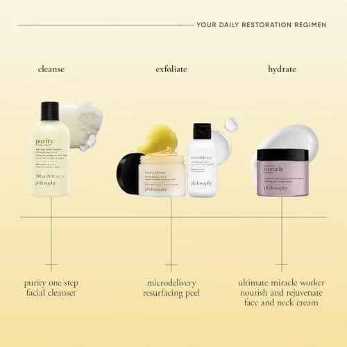 philosophy purity made simple facial cleanser 22 Fl Oz | Paraben-Free, Hydrating & Gentle for All Skin Types thumbnail 5